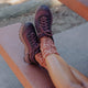 Danner Women's Trail Trainer 3" Outdoor Hike Shoe - Plum - 65401 - lifestyle image - Overlook Boots
