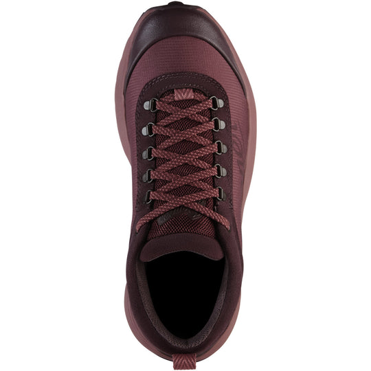 Danner Women's Trail Trainer 3" Outdoor Hike Shoe - Plum - 65401 - top view - Overlook Boots