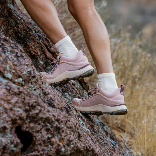 Danner Women's Trail Trainer 3" Lace Up Hiking Shoe- Rose- 65404 - Overlook Boots