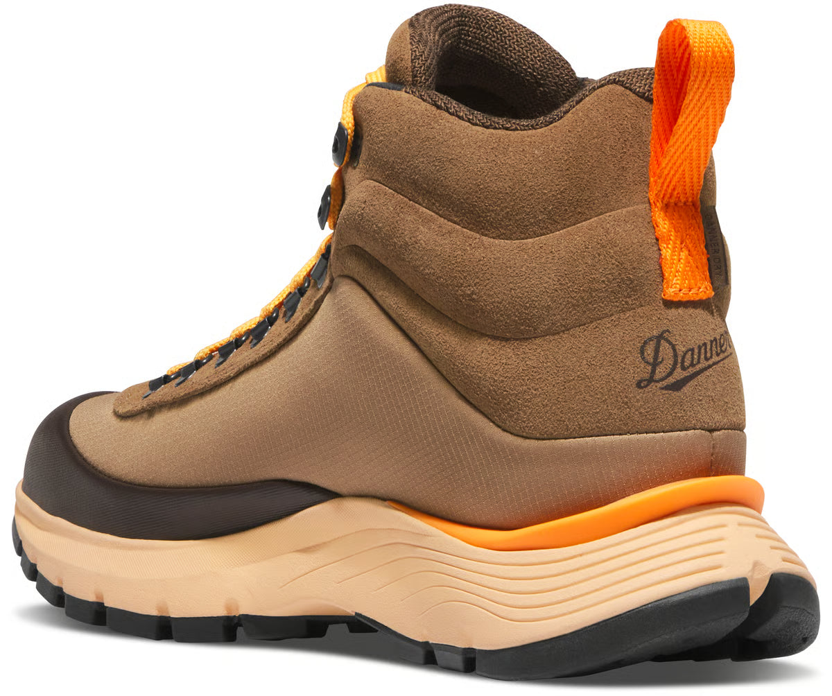 Danner Women's Trail Trainer 4" WP Hike Boot - Brown/Orange- 65450 - Overlook Boots