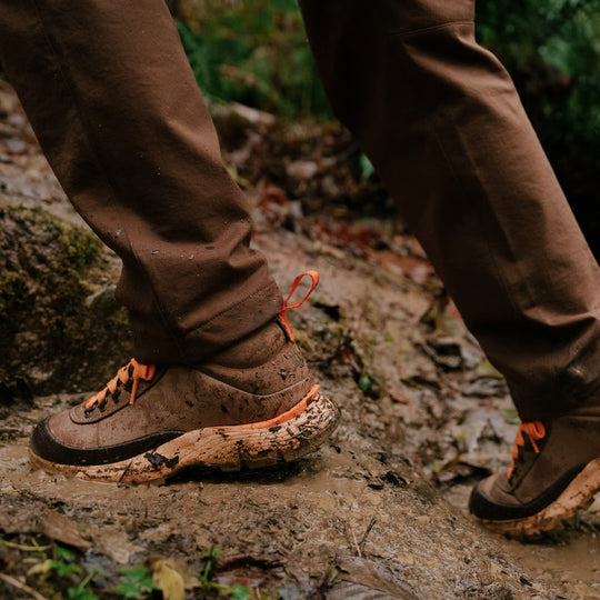 Danner Women's Trail Trainer 4" Waterproof Hike Boot - Brown/Orange- 65450 - Overlook Boots