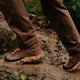 Danner Women's Trail Trainer 4" Waterproof Hike Boot - Brown/Orange- 65450 - Overlook Boots
