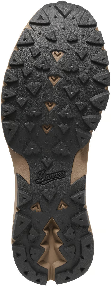 Danner Men's Trail Trainer 4" Waterproof Hike Boot - Brown - 65451 - outsole view - Overlook Boots