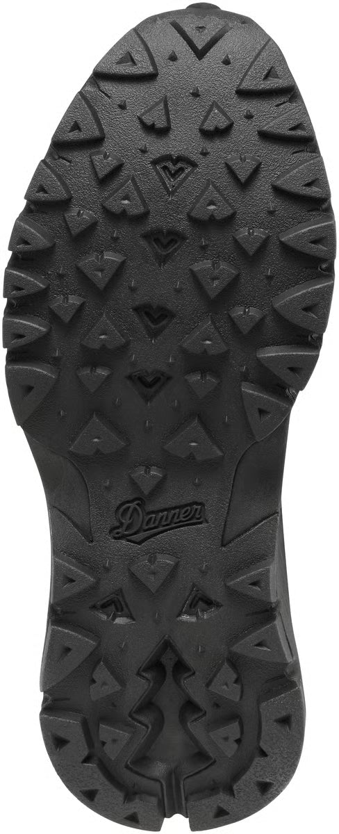 Danner Women's Trail Trainer 4" Waterproof Hike Boot - Black - 65454 - outsole view - Overlook Boots