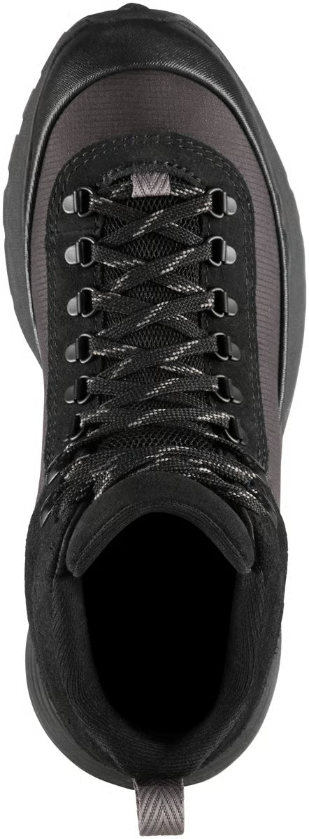Danner Women's Trail Trainer 4" Waterproof Hike Boot - Black - 65454 - top view - Overlook Boots
