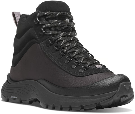 Danner Men's Trail Trainer 4" Waterproof Hike Boot - Black- 65455 - quarter (3/4) view - Overlook Boots