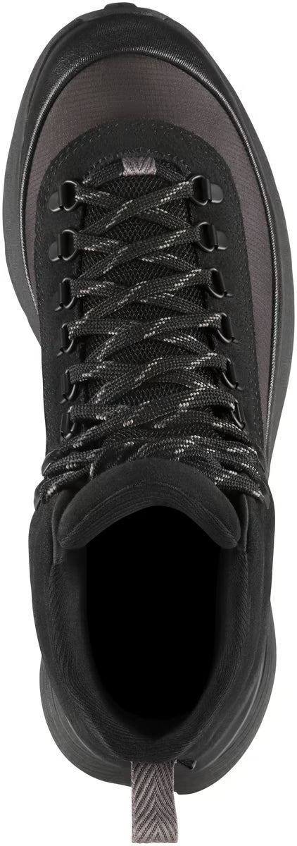 Danner Men's Trail Trainer 4" Waterproof Hike Boot - Black- 65455 - top view - Overlook Boots