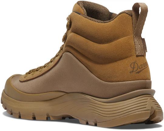 Danner Men's Trail Trainer 4" Waterproof Hike Boot - Coyote - 65456 - medial (inner side) view - Overlook Boots
