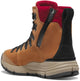 Danner Women's Arctic 600 7" Waterproof 200G Side Zip Hike Boot - Brown - 67350 - medial (inner side) view - Overlook Boots