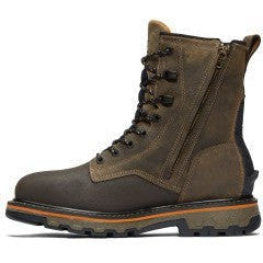 Timberland Pro Men's True Grit 8" Composite Toe Waterproof Work Boot- Brown- TB1A22CN214 - Overlook Boots