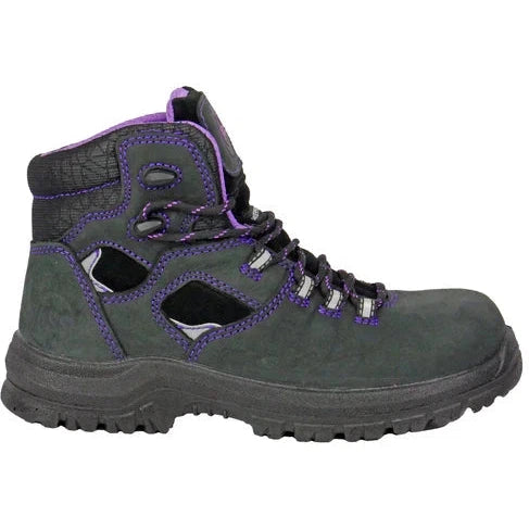 Hoss Women's Lacy 6" Composite Toe Waterproof Puncture Resistant Boot - Black 70120  - Overlook Boots