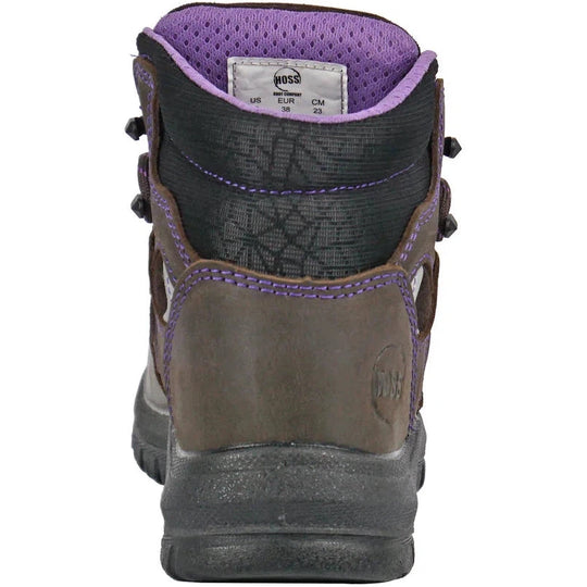 Hoss Women's Lacy 6" Composite Toe Waterproof Puncture Resistant Boot - Brown 70419  - Overlook Boots