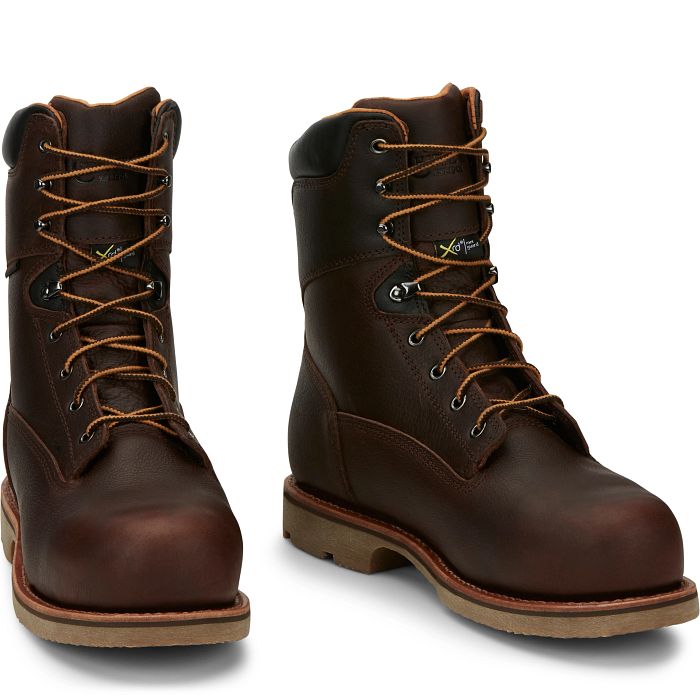 Chippewa Men's Serious+ 8" Comp Toe WP Metguard PR Lace-Up Work Boot - 72311  - Overlook Boots