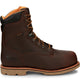 Chippewa Men's Serious+ 8" Composite Toe Waterproof Metguard Puncture Resistant Lace-Up Work Boot - 72311 - Overlook Boots