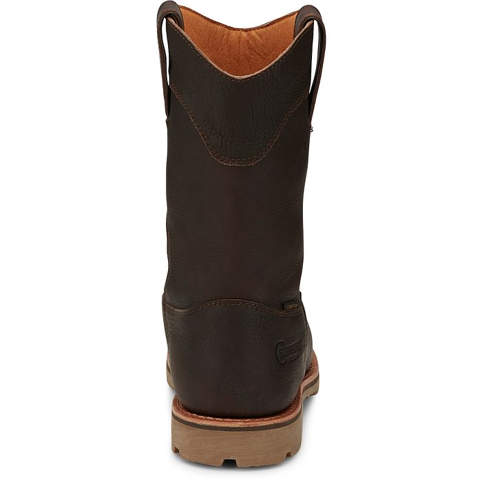 Chippewa Men's Serious+ 10" Composite Toe Waterproof Metguard Pull-On Work Boot- 72331 - Overlook Boots