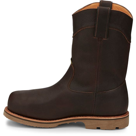 Chippewa Men's Serious+ 10" Composite Toe Waterproof Metguard Pull-On Work Boot- 72331 - Overlook Boots