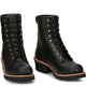 Chippewa Men's Baldor 8" Steel Toe Logger Work Boot - Black - 73020  - Overlook Boots