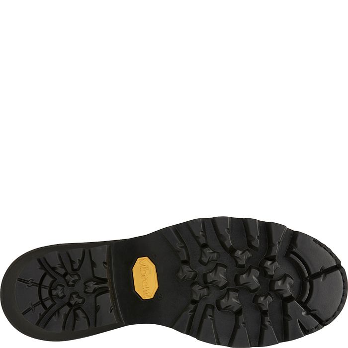 Chippewa Men's Baldor 8" Steel Toe Logger Work Boot - Black - 73020  - Overlook Boots