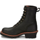 Chippewa Men's Baldor 8" Steel Toe Logger Work Boot - Black - 73020  - Overlook Boots