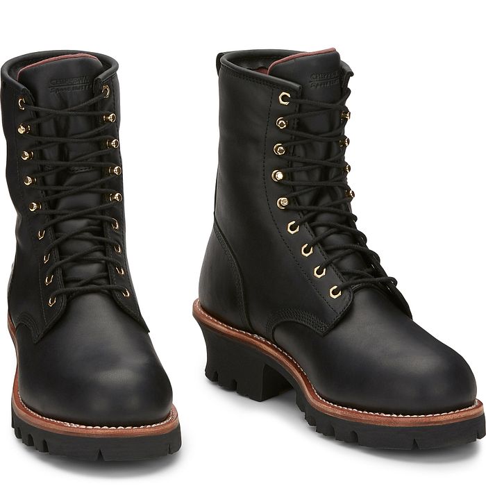 Chippewa Men's Paladin 8" Steel Toe Waterproof 400G Ins Logger Work Boot - 73050 - Overlook Boots