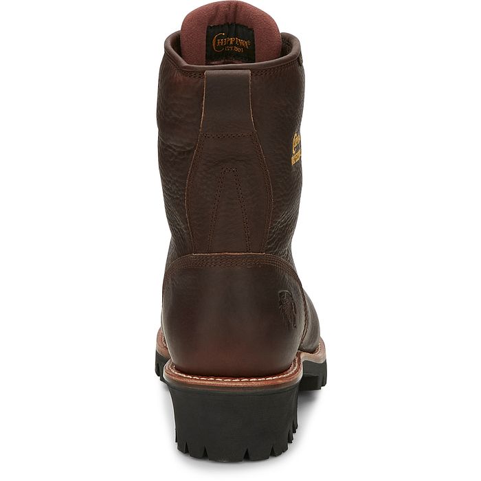 Chippewa Men's Paladin 8" Steel Toe Waterproof 400G Ins Logger Work Boot - 73060 - Overlook Boots