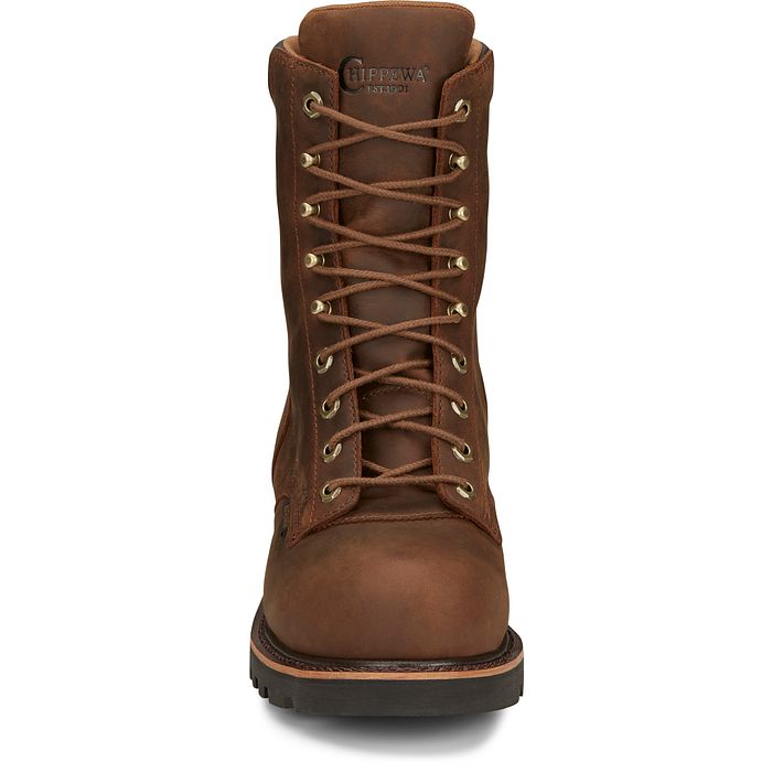 Chippewa Men's Valdor 8" Composite Toe Waterproof Logger Work Boot - Tan - 73236 - Overlook Boots