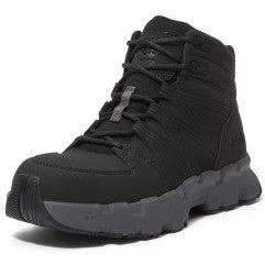 Timberland Pro Men's Powertrain EV Mid CT SD10 Sneaker Work Shoe - Black - TB0A63K3V96 - Overlook Boots