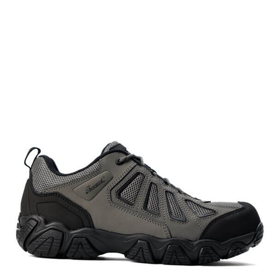 Thorogood Men's Crosstrex Series Oxford Composite Toe Hiker Work Shoe - Grey - 804-2001 4.0 / Medium / Black - Overlook Boots