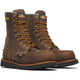Thorogood Men's 1957 Series 8" Moc Toe WP BLK Wedge Work Boot - Brown - 804-3878 - Overlook Boots
