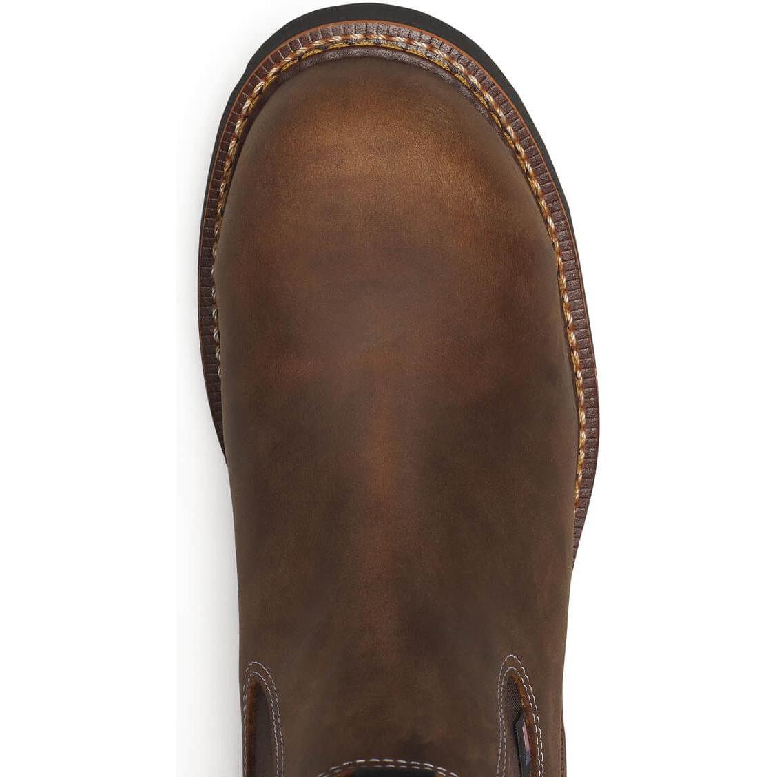 Thorogood Men's American Heritage Round Toe 90 Chelsea Work Boot- Crazy- 804-4109 - Overlook Boots