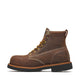 Thorogood Men's American Heritage 6" Steel Toe Slip Resistant Work Boot - Brown - 804-4111