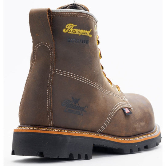 Thorogood Men's American Legacy 6" Composite Toe Waterproof Work Boot -Brown - 804-4148 - Overlook Boots