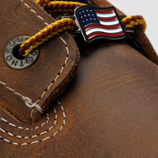 Thorogood Men's Genesis Series 6" Round Toe Waterproof Work Boot - Chestnut - 814-4149 - Overlook Boots