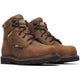 Thorogood Men's Jobsite Series 6" Moc Toe WP I-Met Blk Work Boot - Brown - 804-4150 - Overlook Boots