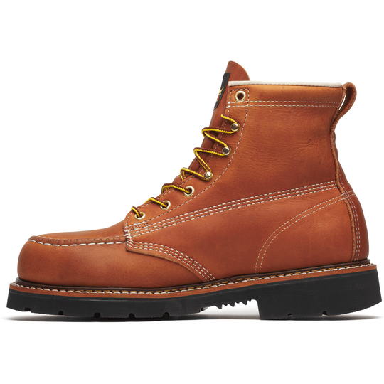 Thorogood Men's American Heritage 6" Moc Toe Work Boot- Brown- 804-4189 - Overlook Boots