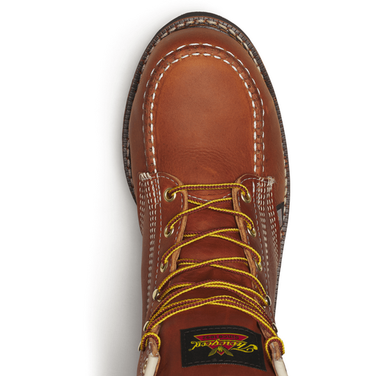 Thorogood Men's American Heritage 6" Moc Toe Work Boot- Brown- 804-4189 - Overlook Boots