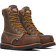 Thorogood Men's American Heritage 8" Steel Toe Wedge Work Boot - Brown - 804-4235 - Overlook Boots