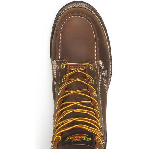 Thorogood Men's American Heritage 8" Steel Toe Wedge Work Boot - Brown - 804-4235 - Overlook Boots