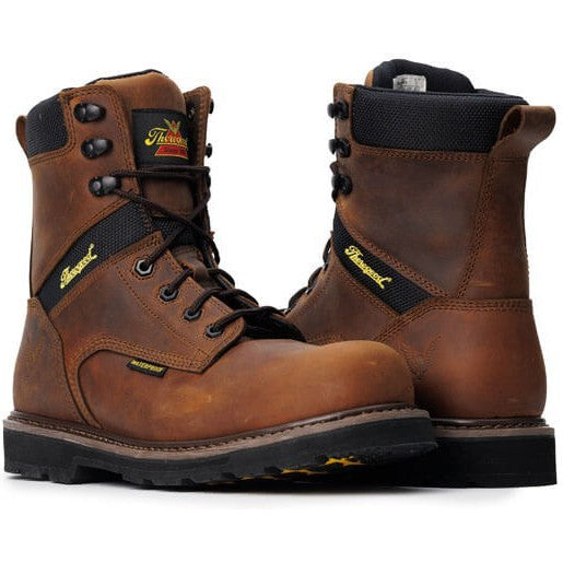 Thorogood Men's Job Site Series 8" Composite Toe Waterproof Work Boot - Brown - 804-4243 - Overlook Boots