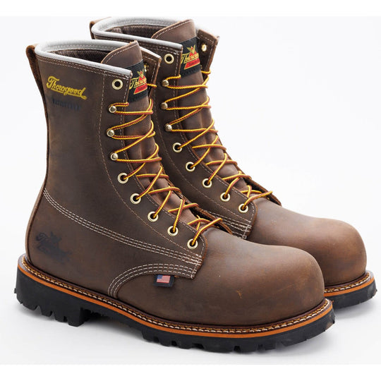 Thorogood Men's American Legacy 8" Composite Toe Waterproof Work Boot - Bown - 804-4248 - Overlook Boots