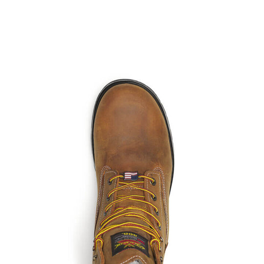 Thorogood Men's Genesis Series 8" Safety Toe Waterproof Work Boot - Chestnut - 804-4259 - Overlook Boots