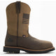 Thorogood Men's Western 11" Safety Toe Waterproof Slip Resistant Work Boot -Tan- 804-4338 - Overlook Boots