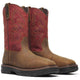 Thorogood Men's Buffalo Ridge 11" Square Toe WP Western Work Boot - Brown - 804-4341 7.0 / Medium / Brown - Overlook Boots