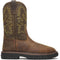 Thorogood Men's Buffalo Ridge 11" Square Toe WP Western Work Boot - Brown - 804-4342 7.0 / Medium / Brown - Overlook Boots