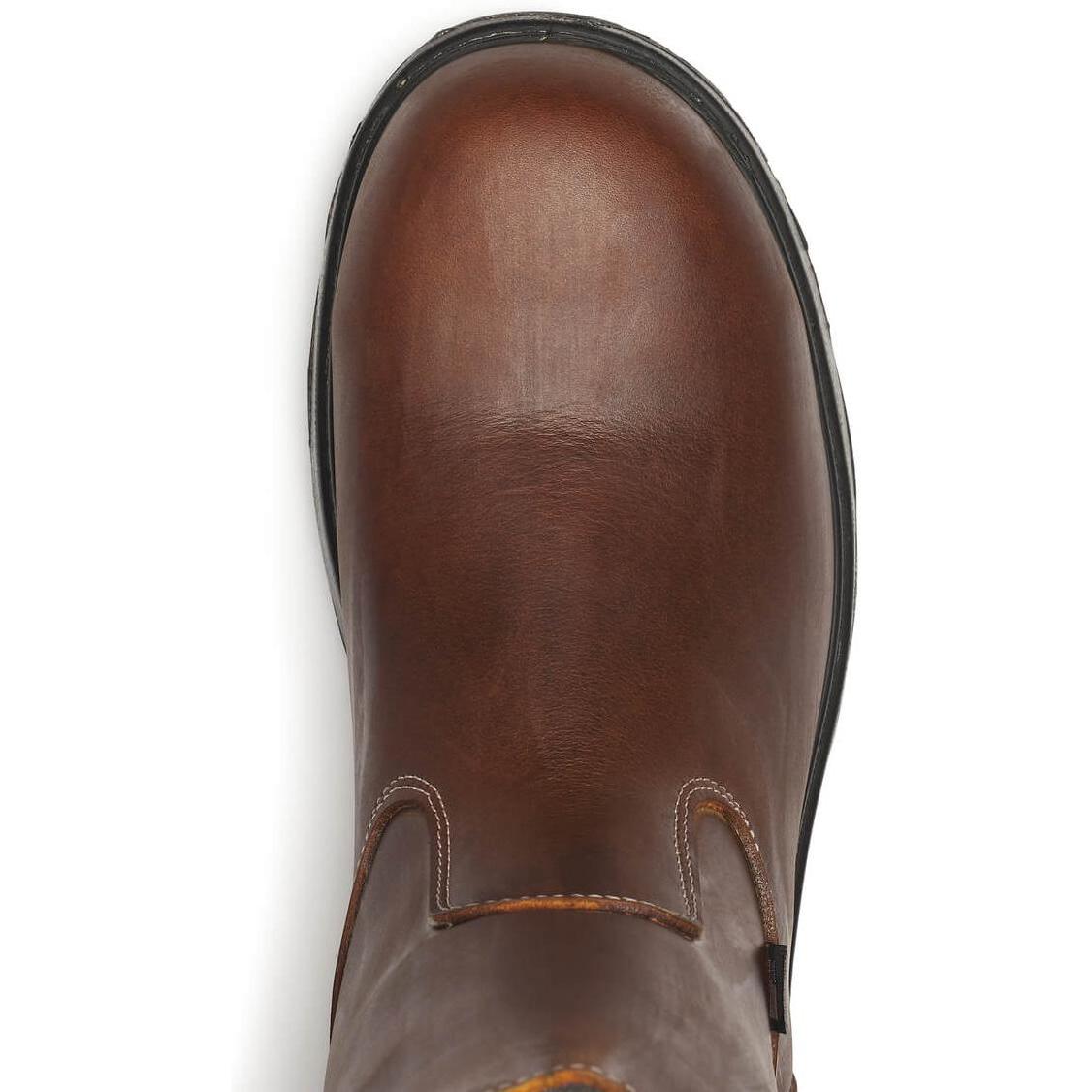 Thorogood Men's Genesis Series 11" Round Toe WP Work Boot- Bourbon- 804-4351 - Overlook Boots