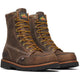 Thorogood Men's American Heritage 8" Moc Toe BLK 90 Work Boot - Brown - 804-4398 - Overlook Boots