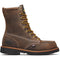 Thorogood Men's American Heritage 8" Moc Toe BLK 90 Work Boot - Brown - 804-4398 7.0 / Medium / Brown - Overlook Boots