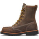 Thorogood Men's American Heritage 8" Moc Toe BLK 90 Work Boot - Brown - 804-4398 - Overlook Boots