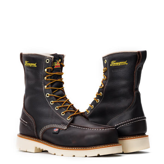 Thorogood Men's 1957 Series 8" Steel Toe Waterproof Made in USA Work Boot- 804-4941 - Overlook Boots