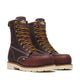 Thorogood Men's American Legacy 8" Nano Moc Toe Slip Resistant Work Boot - Brown - 804-6210